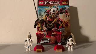 Lego ninjago legacy samurai mech set review