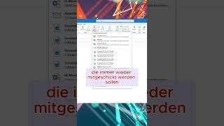 ⏰In Outlook E-Mail Vorlagen erstellen