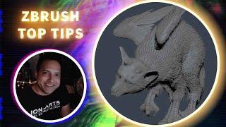Using NanoMesh to Create Feathers - ZBrush Top Tips - Daniel De Leon