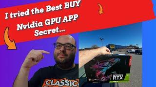 I tried the Nvidia BEST BUY GPU STOCK APP TRICK..THIS Happened!
