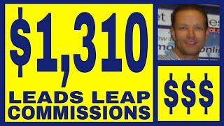 Leads Leap Review - $1,310.00 In Commissions - Free Lifetime Membership