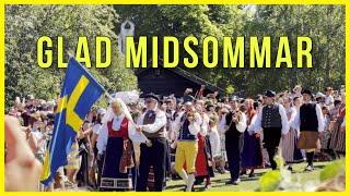 Midsommarafton (Midsummer's Eve) in Stockholm | Midsommar Skansen Stockholm Sweden celebration