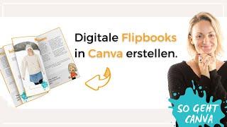 Canva-Tutorial: So erstellst du ein digitales Flipbook in Canva | Digitales Magazin erstellen