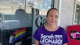 Broward School Board Member Sarah Leonardi Talks Re-Election Campaign with OutSFL