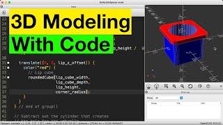 3D Modeling with Code! The best demo (OpenSCAD)
