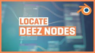 Locate Lost Nodes with One Click | Blender