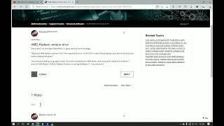 AMD Drivers For Windows | Error Detected AMD Radeon version 0.0.0 . . . (FIXED)