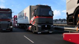 FAHREN als NORMALER SPIELER in CALAIS DUISBURG Road | TruckersMP Game Moderator