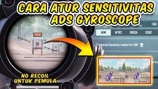 CARA SETTING SENSITIVITAS ADS GYROSCOPE UNTUK PEMULA NO RECOIL TERBARU PUBG MOBILE 1.5 SEASON 20