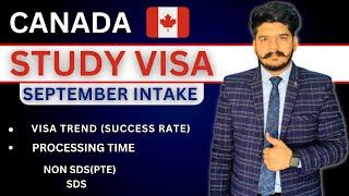 CANADA STUDY VISA ( SEPTEMBER 2023 INTAKE) VISA SUCCESS RATE | PROCESSING TIME ( NEW UPDATE )