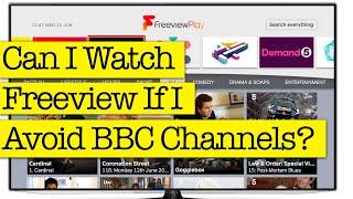 Can I Watch Freeview If I Avoid BBC Without A TV Licence?