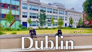 Dublin Ireland July 2024| 4K walking tour of Dublin City Centre - UHD 60fps