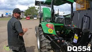 DQ554 walk around Enfly 55hp tractor