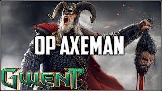 Gwent 90%+ Winrate Axeman ~ Magic Shackles ~ Gwent Ranked Deck Gameplay