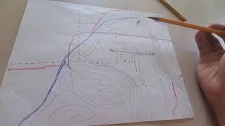 How to find bottle dumps using GIS and Topographic maps.