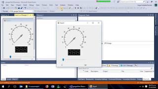 Gauges and Controllers Interface example in Microsoft Visual C# Part 02