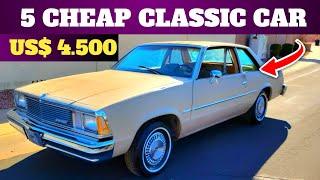 5 CHEAP CLASSIC CAR FOR SALE ON FACEBOOK MARKETPLACE - CLASSIC CAR FOR SALE UNDER $10K