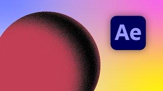 Amazing Grainy Shadows - After Effects Tutorial