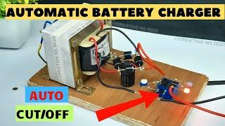 Automatic Cut Off 12v Battery Charger #12v battery #charger #viral #battery charger