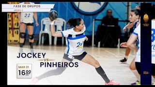 HANDBALL SCA CLUBES SENIOR FEMENINO 2024 | JOCKEY vs PINHEIROS | PORTUGUES