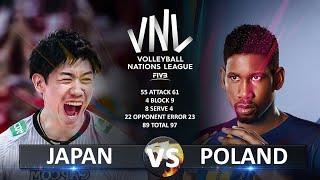 Japan vs Poland - Semifinals | Men's VNL 2023