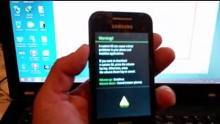 Flashing samsung galaxy ace GT S5830i repair bootloop