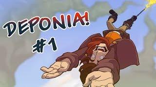 Игра вынос мозга! xD  Deponia #1