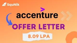 Accenture | Offer Letter | SquNik