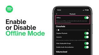 How to Turn Off/On Offline Mode On Spotify (2024) - Full Guide