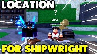 NEW Shipwright & Sub-Class Location In Blox Fruits Christmas UPDATE!