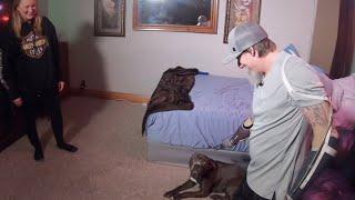 A year later, man who lost limbs after dog lick walking again with prosthetics