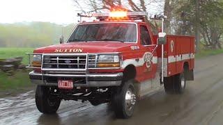 Sutton Squad 44 Responding in Thunderstorm