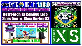 RetroArch Xbox Dev Mode sem HD externo & Pen Drive Trasforme Seu Xbox em Uma Maquina Retro ano 2025