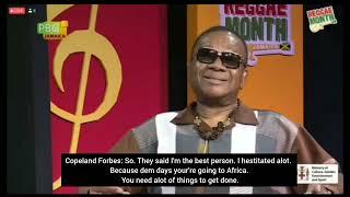 Copeland Forbes Interview/PBC Jamaica - Talking about Bob Marley's final moments (Part 2)