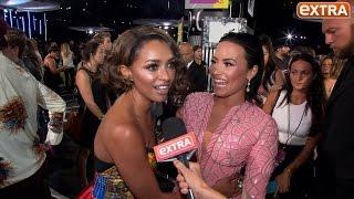 Demi Lovato Crashes Our Kat Graham Interview at the MTV VMAs