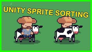 Unity Sprite Layering - Y Sorting, Sorting Layer and Order in Layer