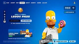 Newest Fortnite Battle Pass! (FREE Skin, Lego Update, Rewards)