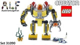 Lego Creator 31090 Underwater Robot Speed Build