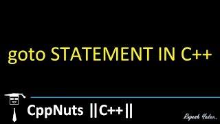 goto Statement In C++