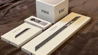 M4 Mac Mini & Accessories Unboxing & Startup!