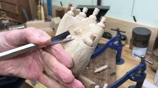 Carving the hand. part 4.