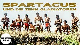 Spartacus und die zehn Gladiatoren | Abenteuer | Ganzer Film auf Deutsch