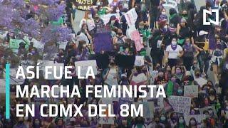 Marcha por el Día de la Mujer 2021 México | Marcha feminista CDMX 2021 - En Punto