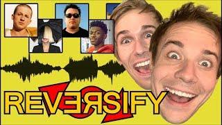 BACKWARDS SINGING CHALLENGE! #Reversify (Feat. Baasik)