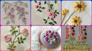 New collection of Brazilian embroidery pattern design for everything || hand embroidery designs