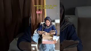 Perbedaan suami dan istri ketika abis belanja