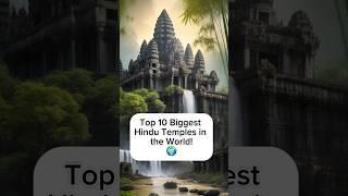 Top 10 Biggest Hindu Temples in the World | Devotion and Architecture #sanatandharma #shorts