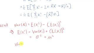 Bias of MLE for Variance