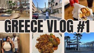 Akasha Beach Hotel Room Tour! - GREECE VLOG #1 (From April 2024 )