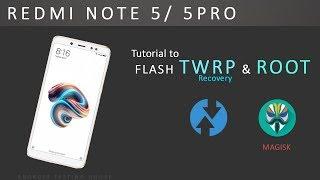 How to  Install TWRP and Root Your Redmi Note 5/5 Pro | R5 plus Tutorial || Android Testing House